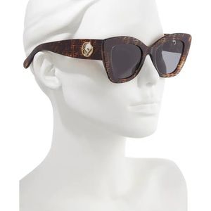 Fendi cat eye sunglasses 52mm